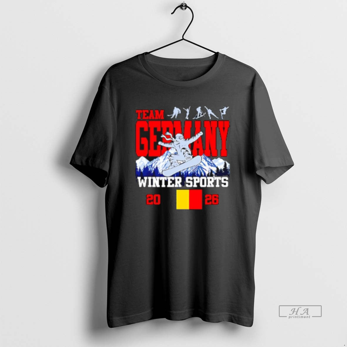 Official Team Germany Winter Sports 2026 T-Shirts, Hoodie, Sweatshirt | DripVista.com