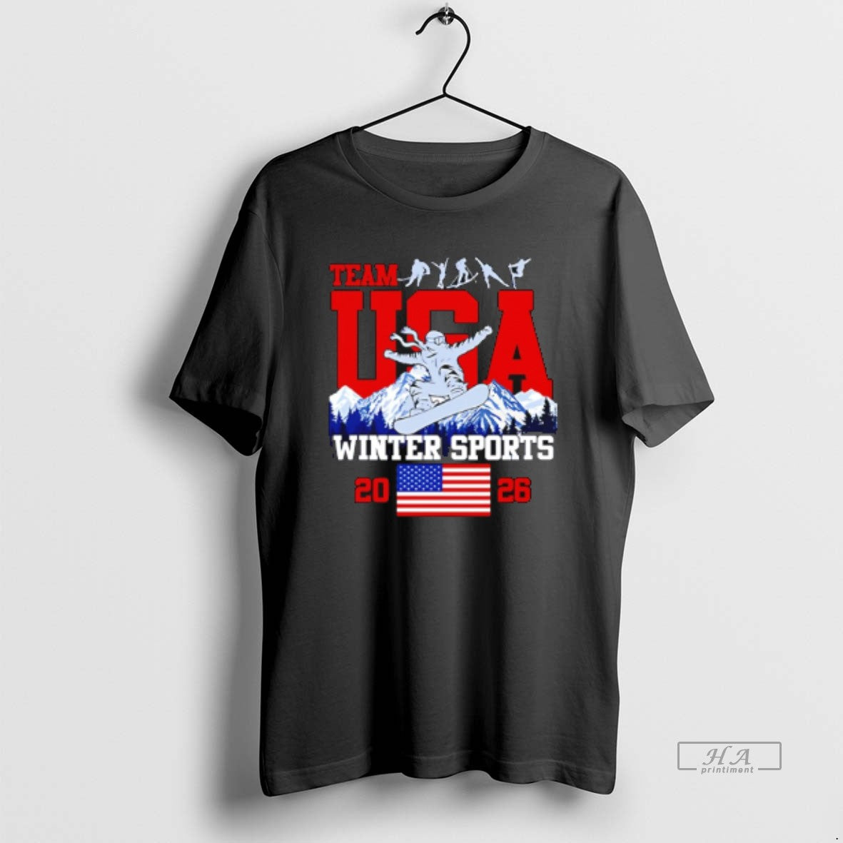 Official Team Usa Winter Sports 2026 T-Shirts, Hoodie, Sweatshirt | DripVista.com
