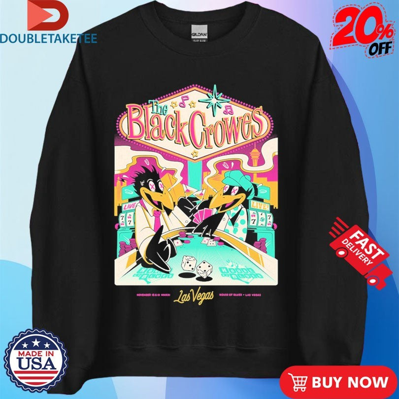 Official The Black Crowes Las Vegas Nov 2021 Shirts