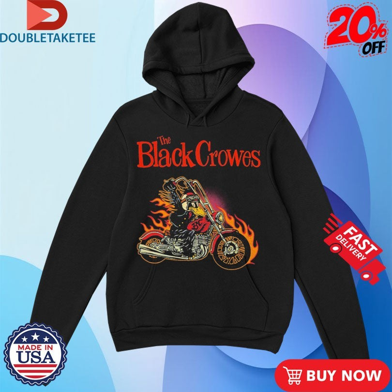 Official The Black Crowes Motorcycle Flame Shirts