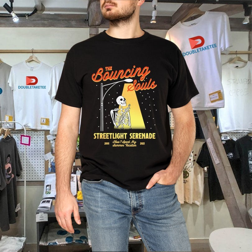 Official The Bouncing Souls Streetlight Serenade How I Spent My Summer Vacation 2001 2021 Skeleton Shirts