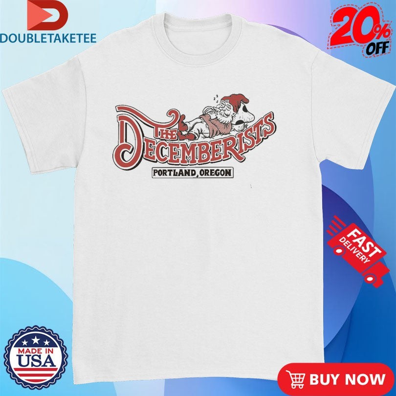 Official The Decemberists Portland Oregon Gnome Mushroom Sleep Shirts