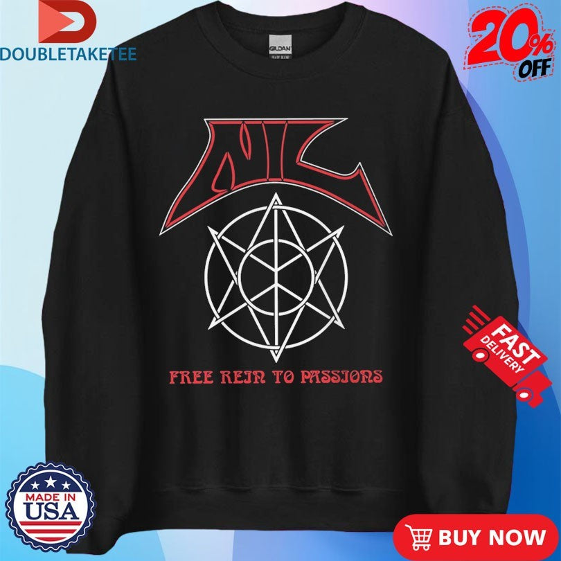 Official The Dirty Nil Free Rein To Passions Hexagram Shirts