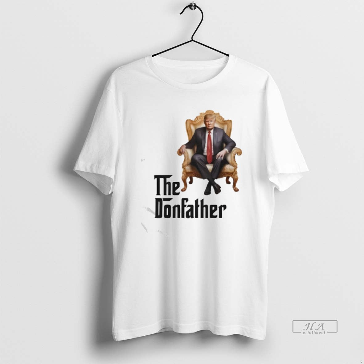 Official The Donfather Large Chair President Donald J Trump Godfather T-Shirts, Hoodie, Sweatshirt | DripVista.com