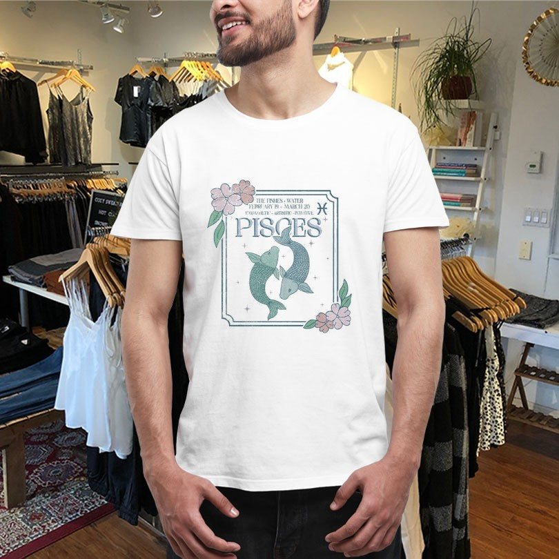 Official The Fishes Water Tarot Card Shirts