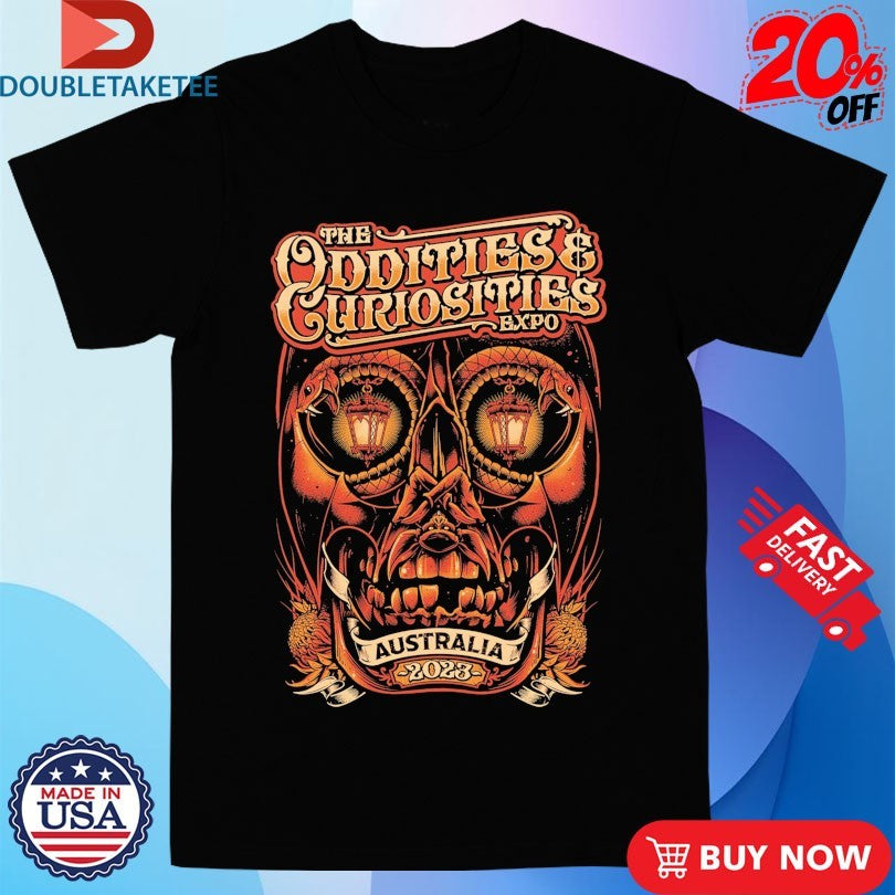 Official The Oddities &amp; Curiosities Expo Australia 2023 Shirts