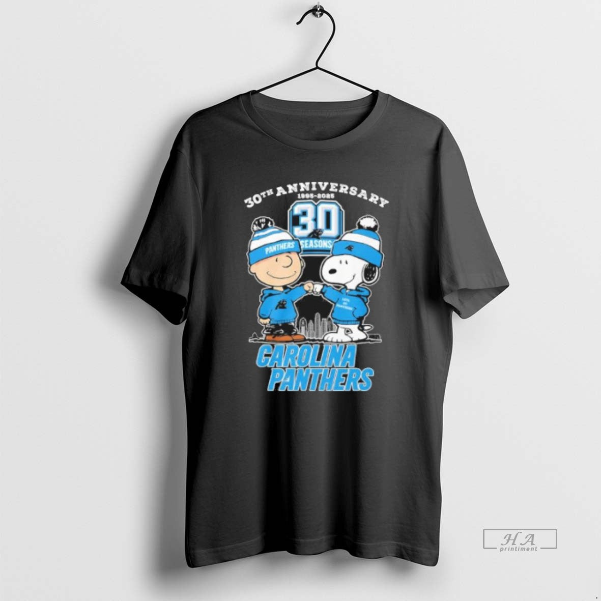 Official The Peanuts Fist Bump X Carolina Panthers 30th Anniversary T-Shirts, Hoodie, Sweatshirt | DripVista.com