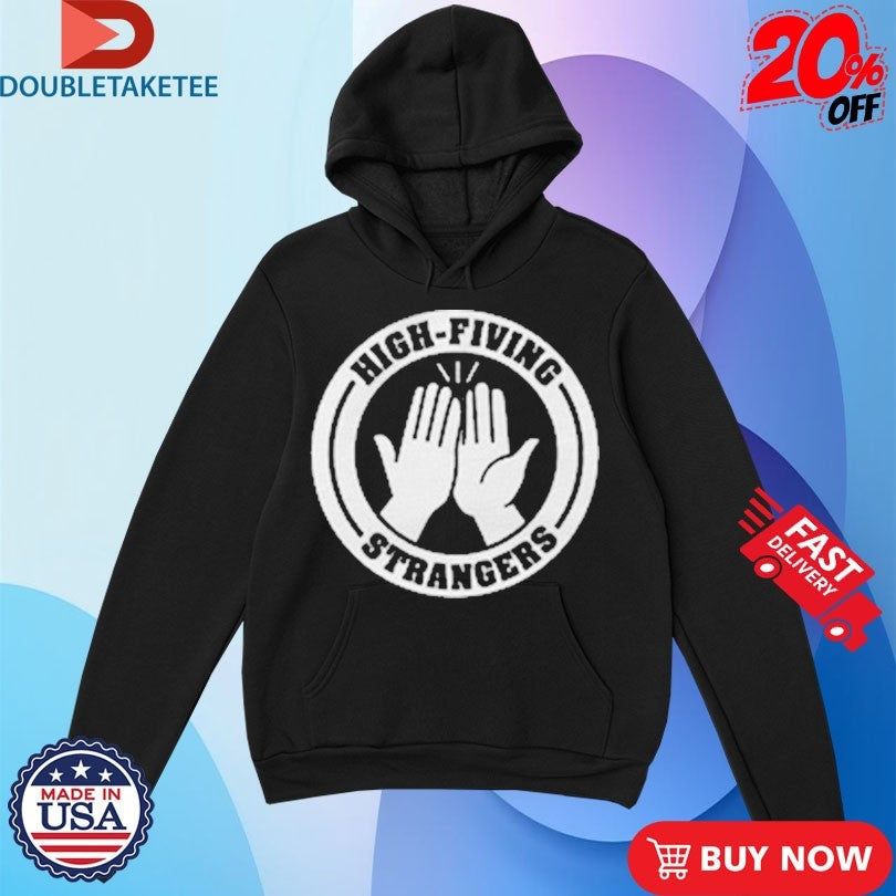 Official The Sanders High-Fiving Strangers Logo Shirts