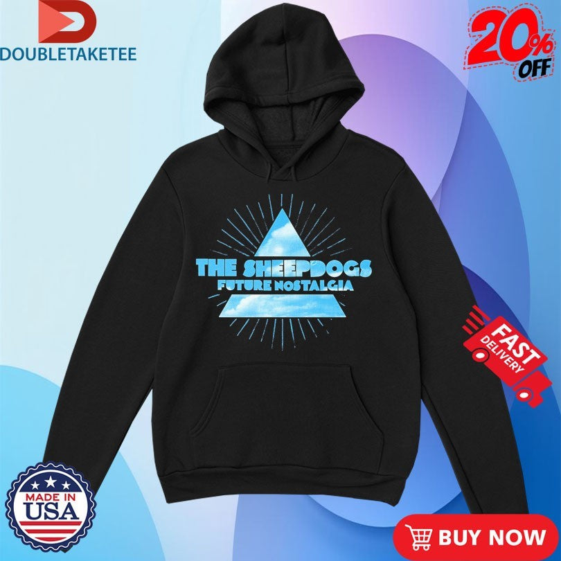 Official The Sheepdogs Future Nostalgia Triangle Shirts