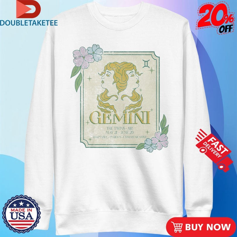 Official The Twins Gemini Tarot Card Shirts