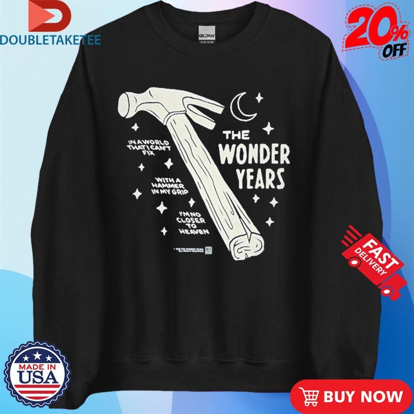Official The Wonder Years Hammer In My Grip Shirts