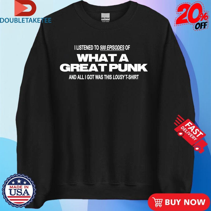 Official These New South Whales What A Great Punk 500th Episode Shirts