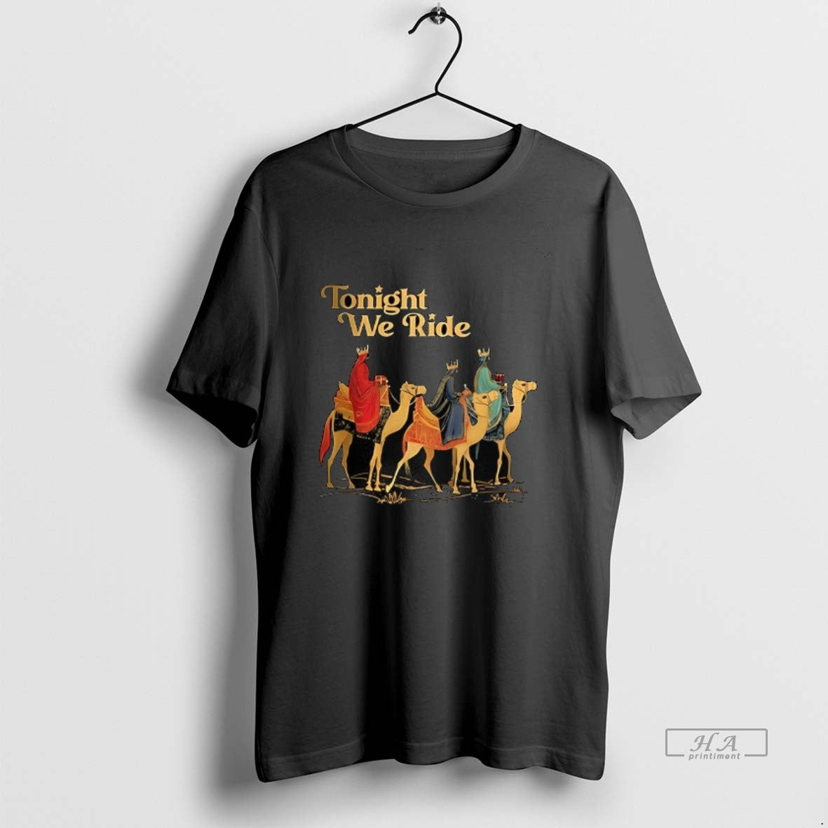 Official Three Wise Men Riding Camels Tonight We Ride Christmas T-Shirts, Hoodie, Sweatshirt | DripVista.com