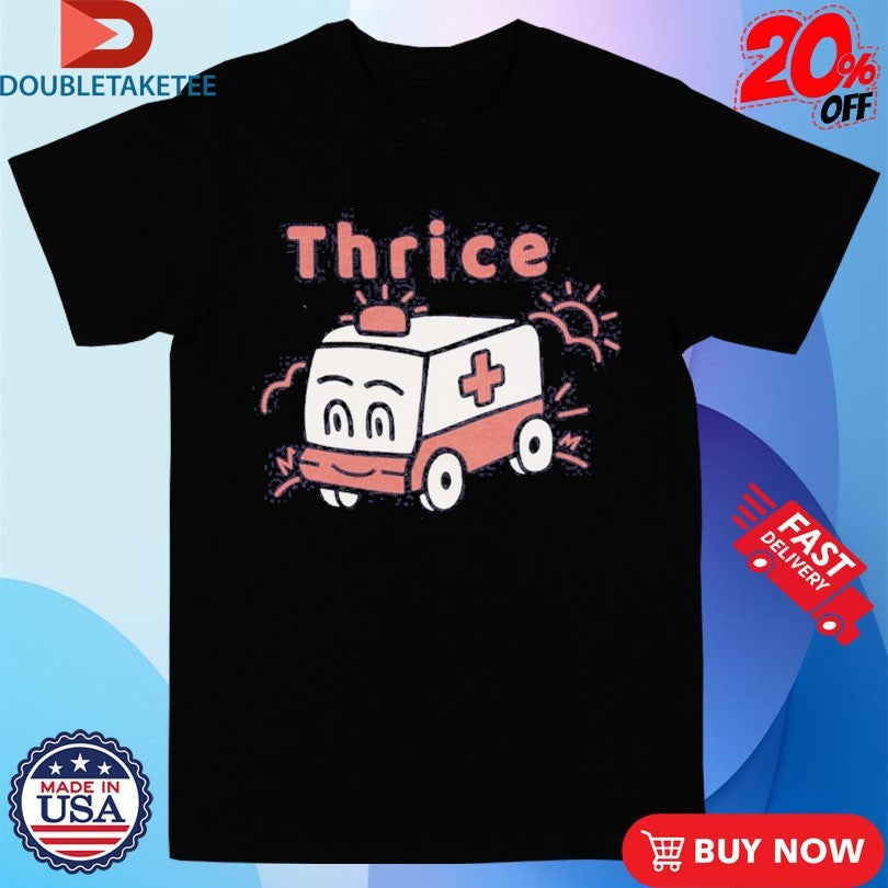 Official Thrice Ambulance Shirts