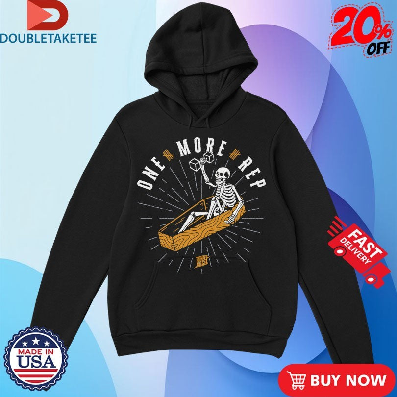 Official Thundernoise One More Rep Coffin Skeleton Shirts