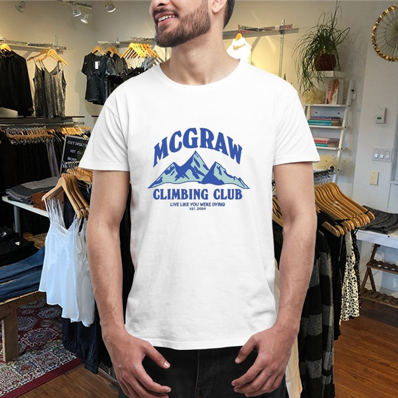 Official Tim Mcgraw Climbing Club Live Like You Were Dying Est 2004 Mountains Shirts
