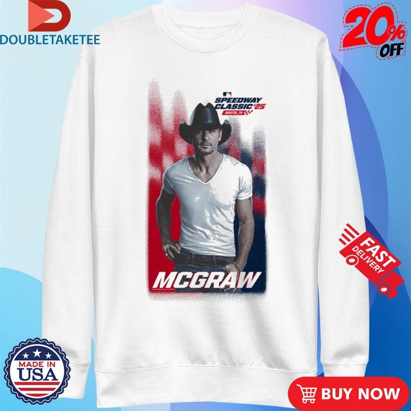 Official Tim Mcgraw x MLB Speedway Classic 2025 Shirts