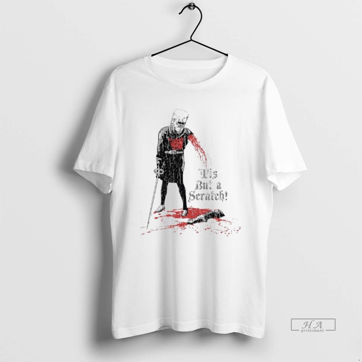 Official Tis But A Scratch Knight T-Shirts, Hoodie, Sweatshirt | DripVista.com