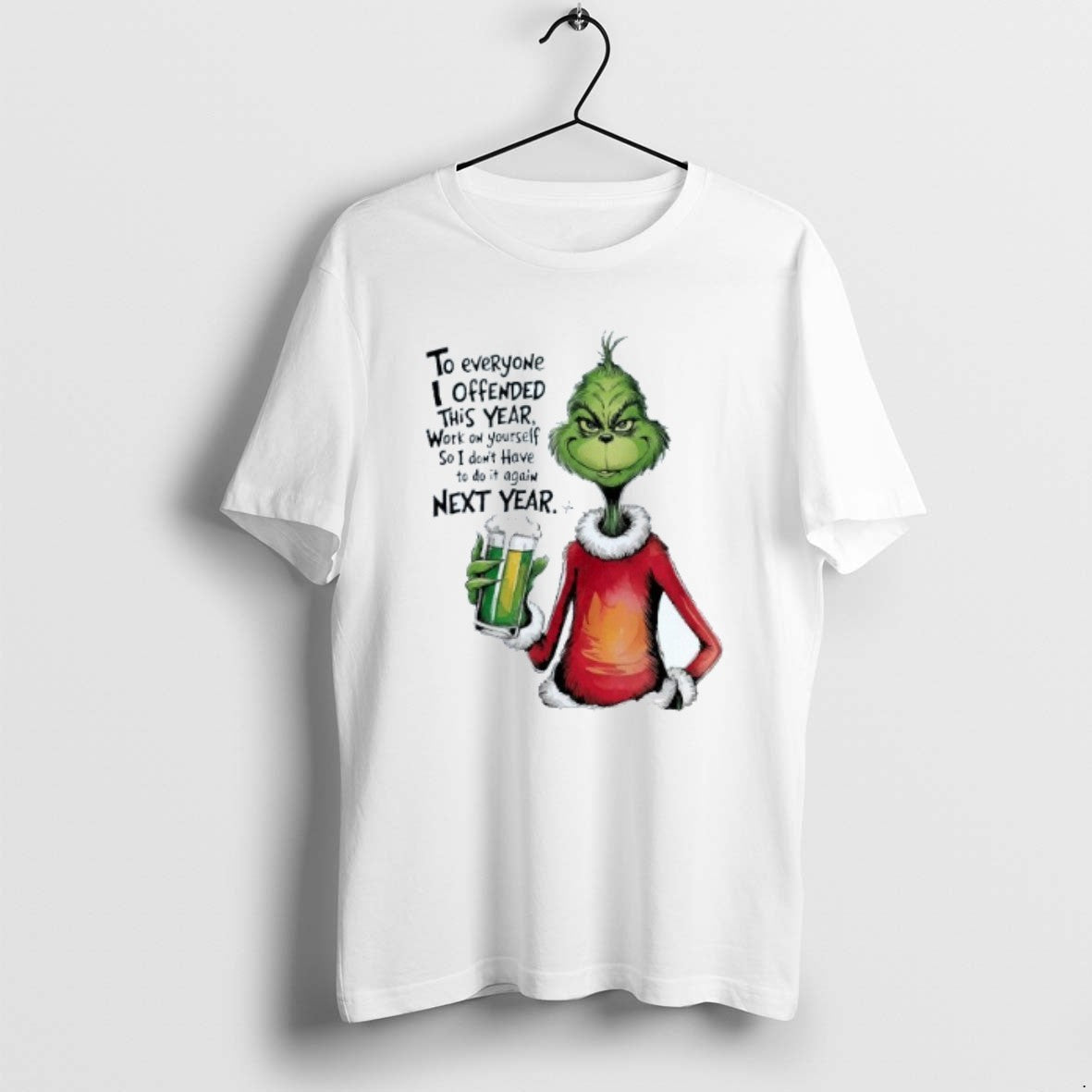 Official To Everyone I Offended This Year Work On Yourself So I Dont Have To T-Shirts, Hoodie, Sweatshirt | DripVista.com