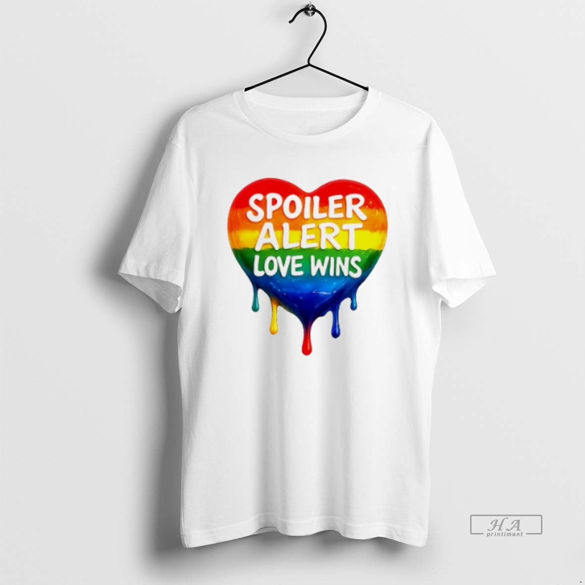 Official Trendy Spoiler Alert Love Wins Lgbtq Heart