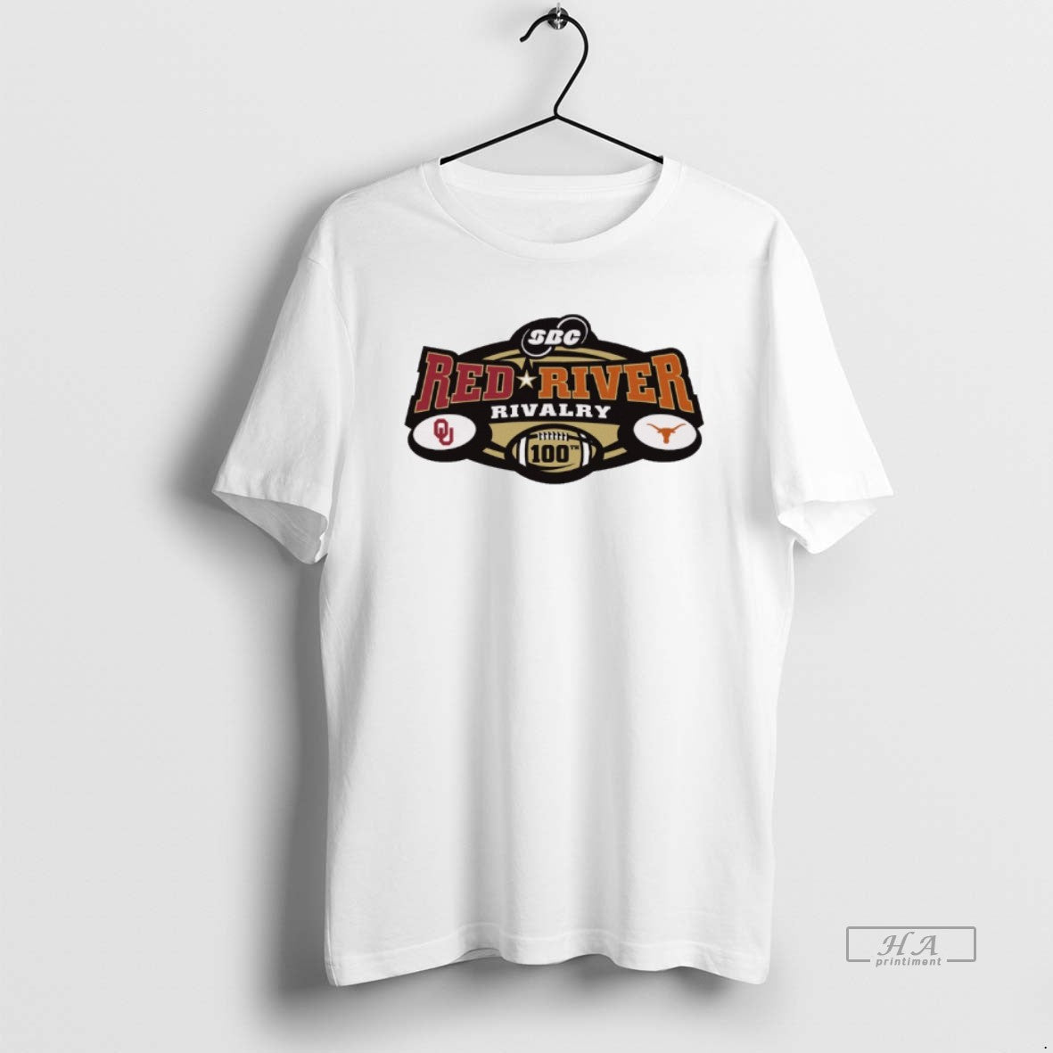 Official Trendy Texas Longhorns Vs Oklahoma Sooners Sbc Red River Rivalry Logo 2025