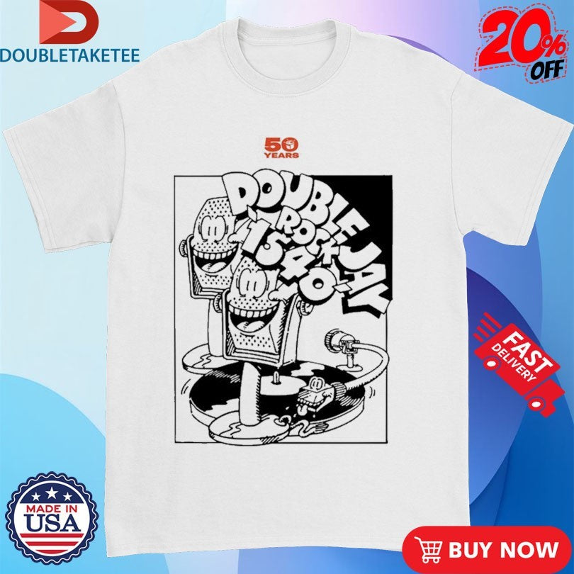 Official Triple J 50 Years Double Jay Shirts