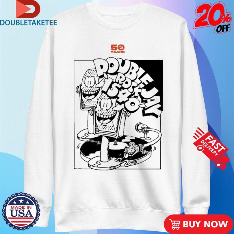 Official Triple J 50 Years Double Jay Shirts