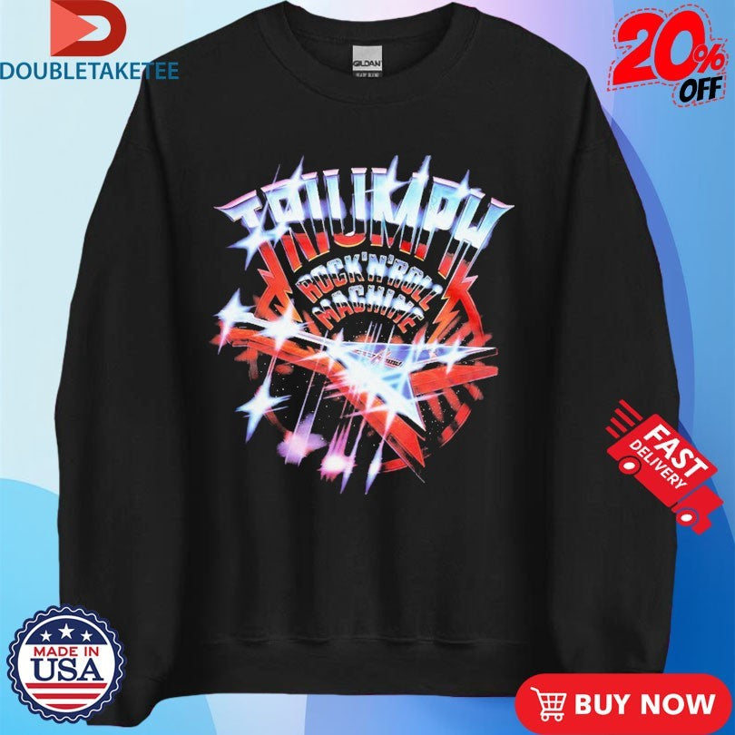 Official Triumph Rock ‘N’ Roll Machine Shirts