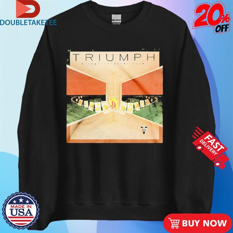 Official Triumph Sport Of Kings Album Cover Shirts