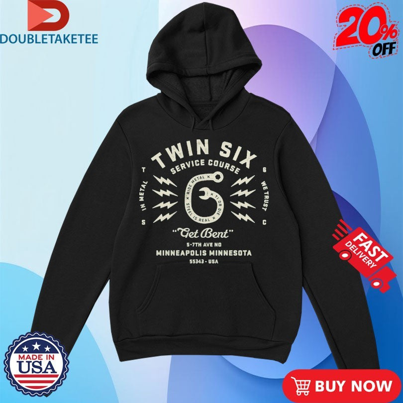 Official Twin Six Get Bent Minneapolis Minnesota Shirts