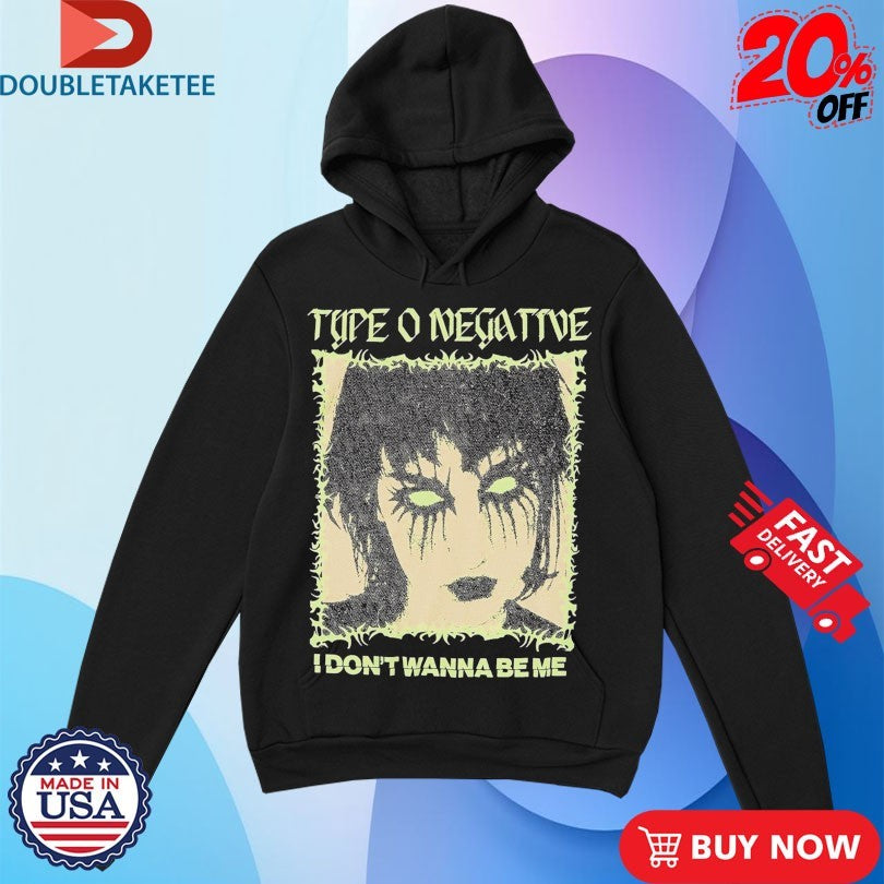 Official Type O Negative I Don’t Wanna Be Me Face Shirts