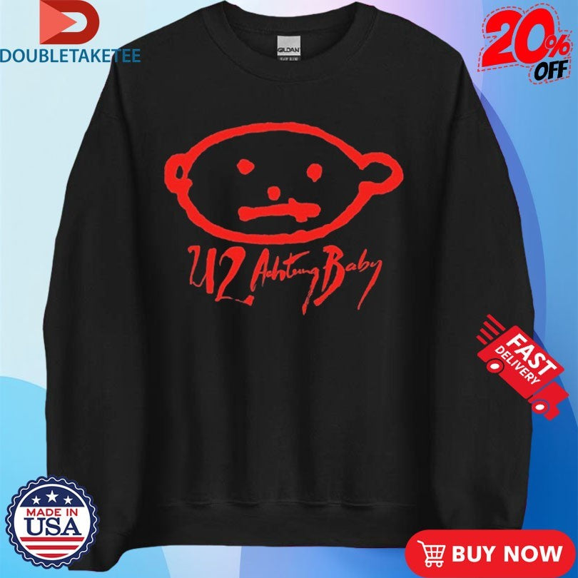 Official U2 Achtung Baby Logo Shirts