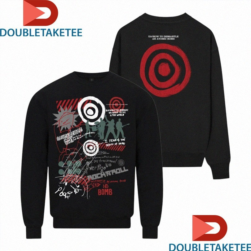Official U2 Love And Peace How To Dismantle An Atomic Bomb Album Shirts
