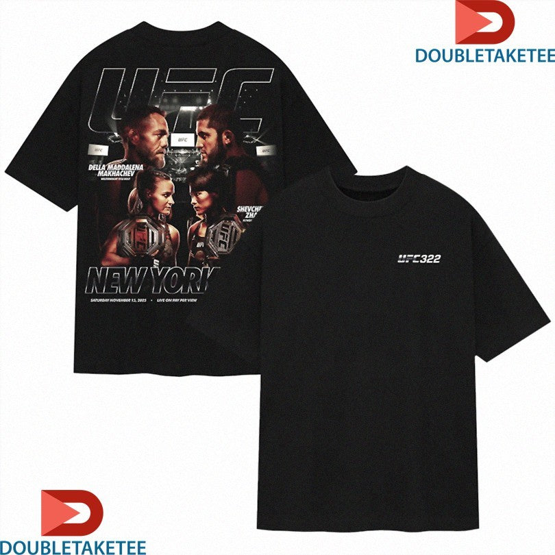 Official UFC 322 New York City Matchup Shirts