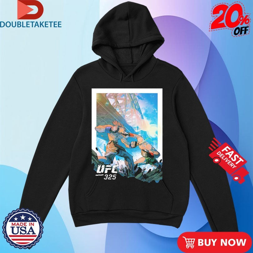 Official UFC 325 Volkanovski Vs Lopes 2 Series Comic Shirts