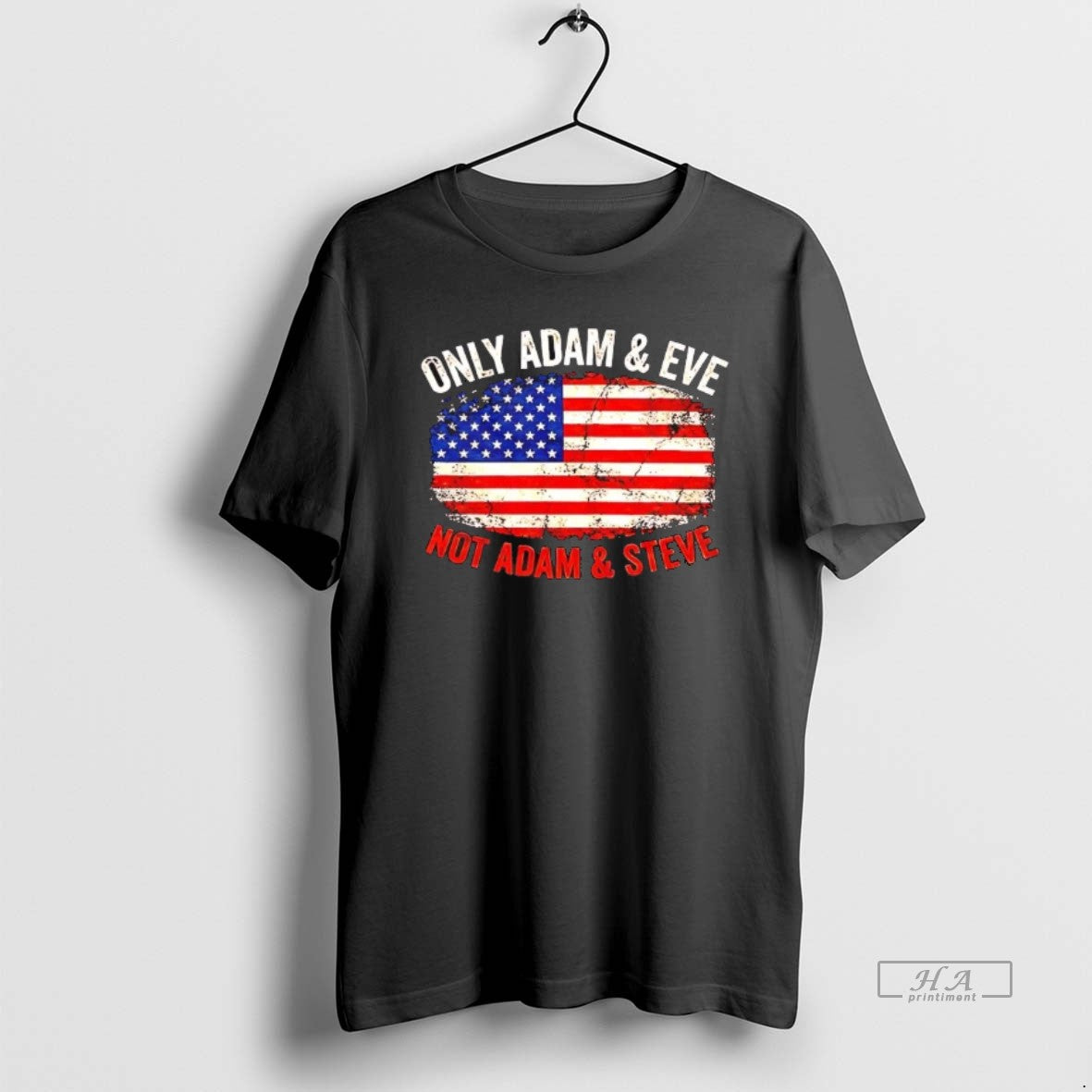 Official Us Flag Only Adam And Eve Not Adam And Steve T-Shirts, Hoodie, Sweatshirt | DripVista.com