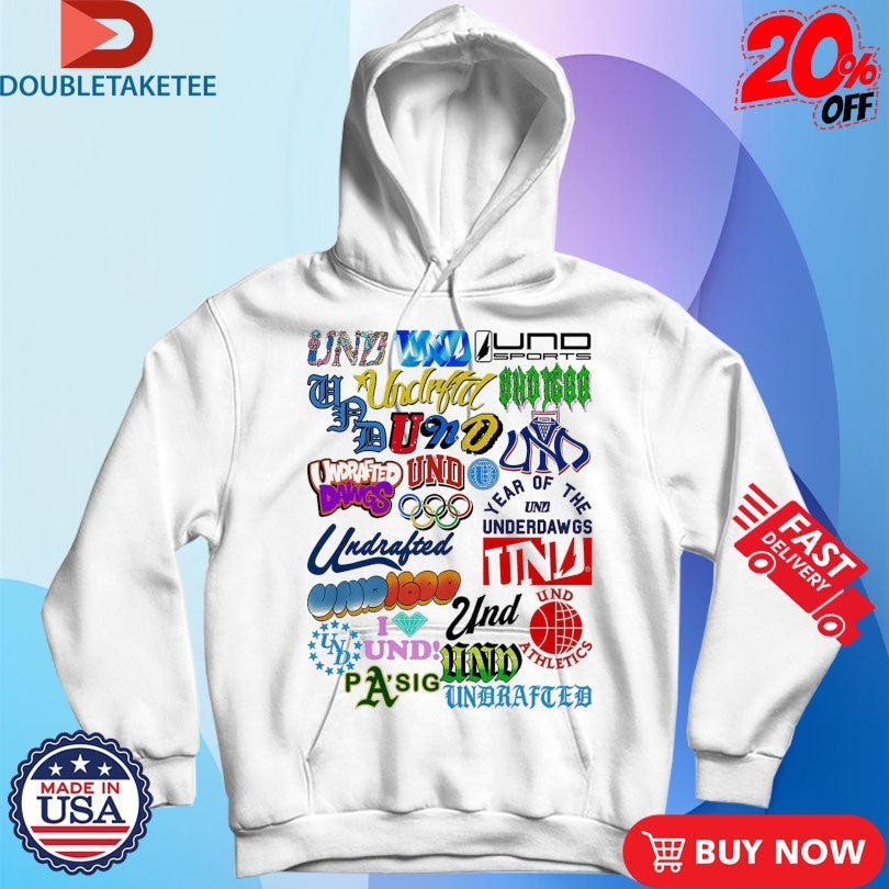 Official Undrafted Logos V3 Shirts