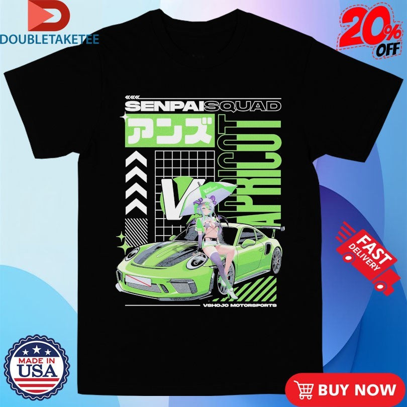 Official VShojo x Senpai Squad Apricot Anime Waifu Anime Waifu Shirts