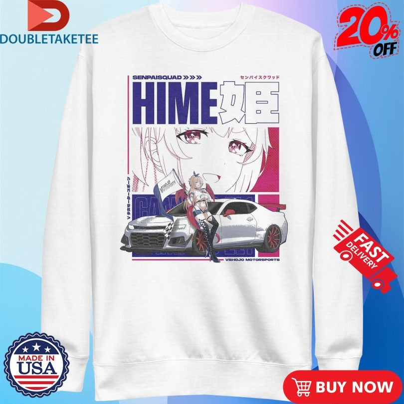 Official VShojo x Senpai Squad Hajime Hime Anime Waifu Anime Waifu Shirts