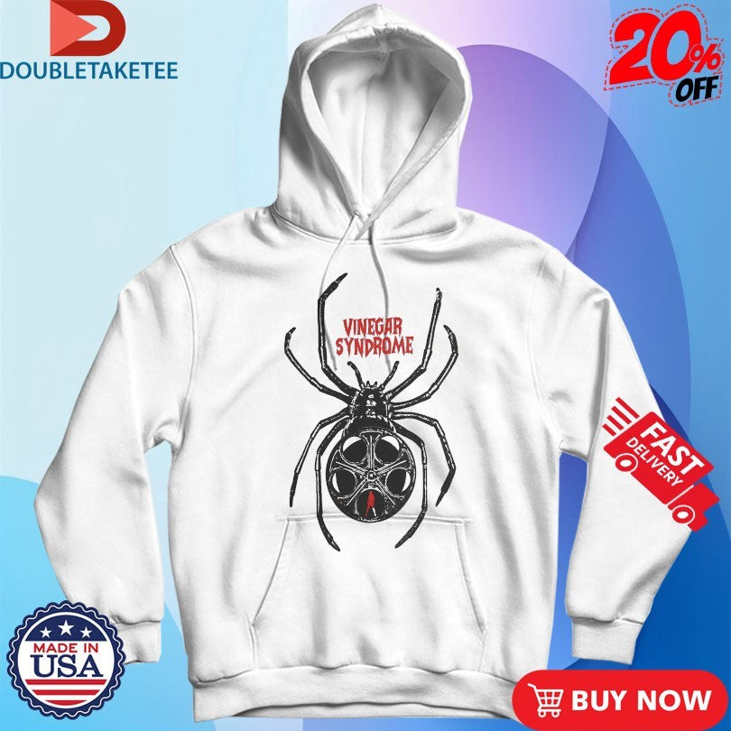 Official Vinegar Syndrome Black Widow Shirts
