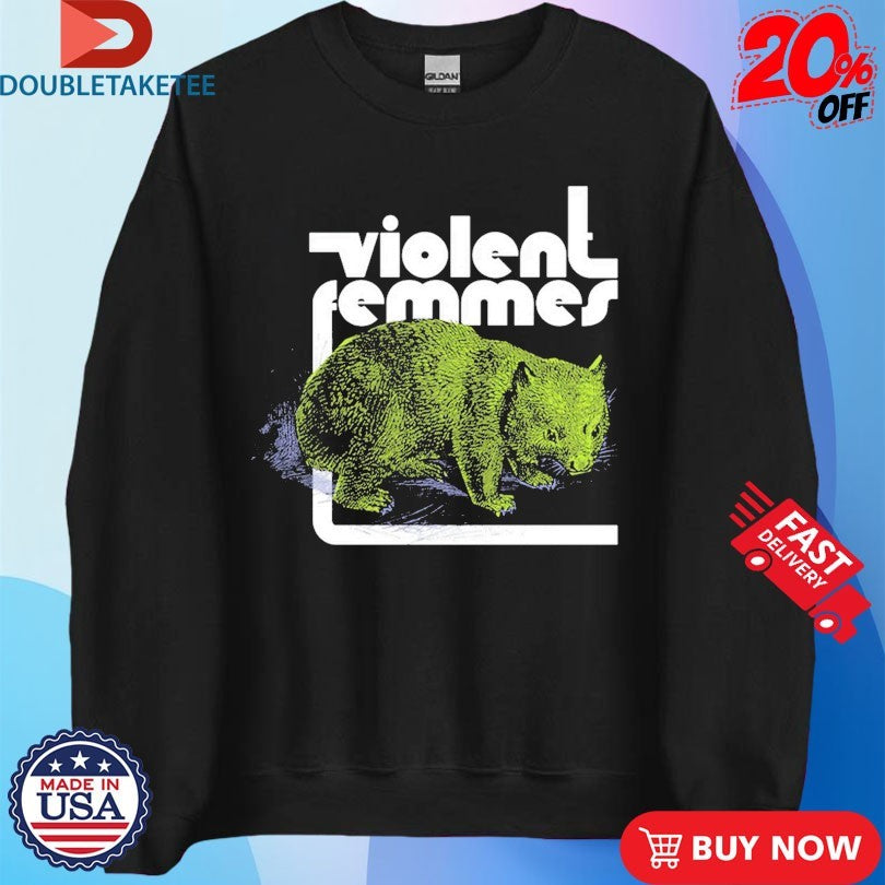 Official Violent Femmes Wombat Shirts