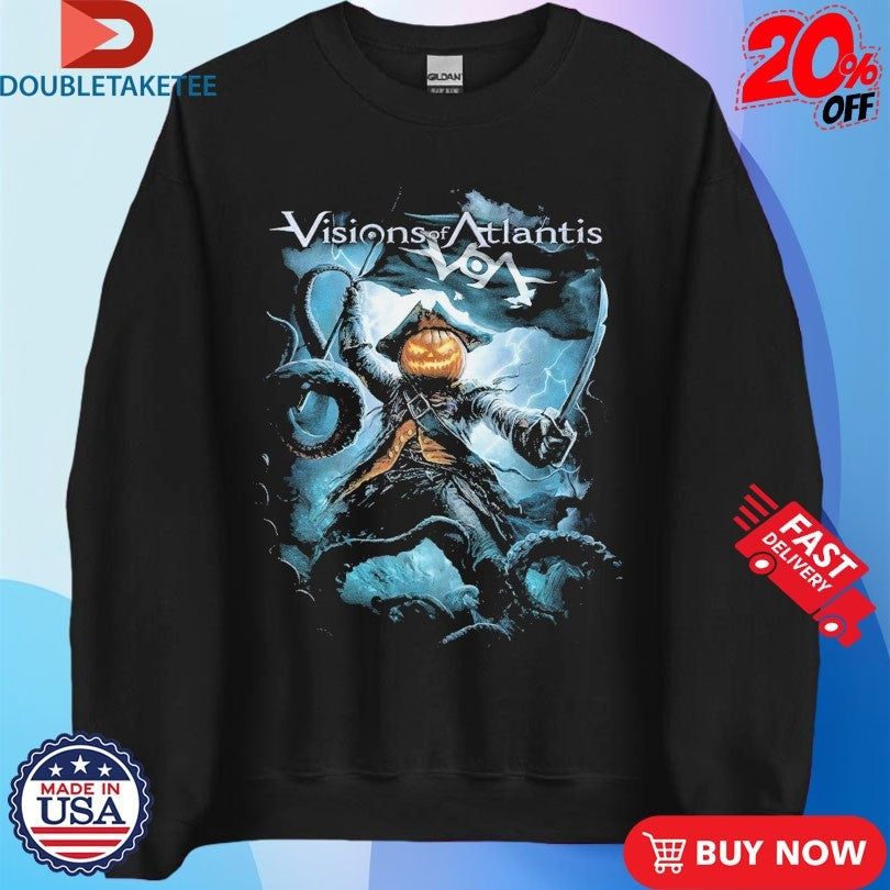 Official Visions Of Atlantis Halloween Ahoy, Matey Pirates Shirts