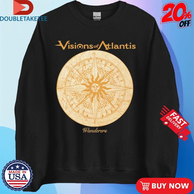 Official Visions Of Atlantis We Are The Wanderers Shirts