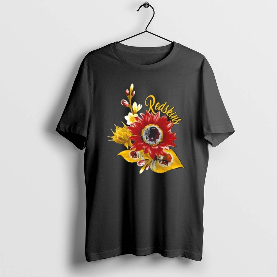Official Washington Redskins Football X Sunflower Floral T-Shirts, Hoodie, Sweatshirt | DripVista.com
