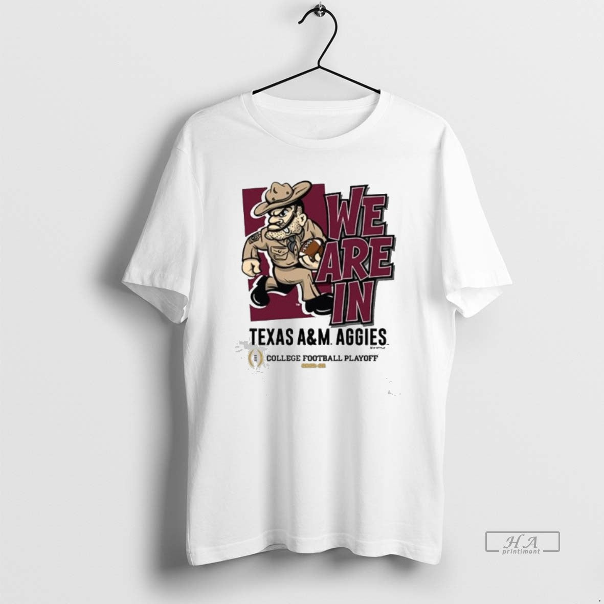 Official We Are In Texas Am Aggies 2025 Cfp Bound Mascot T-Shirts, Hoodie, Sweatshirt | DripVista.com