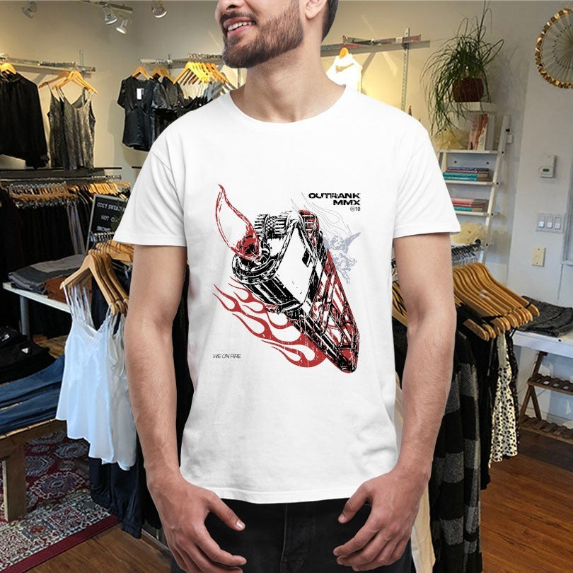 Official We On Fire Outrank Shirts