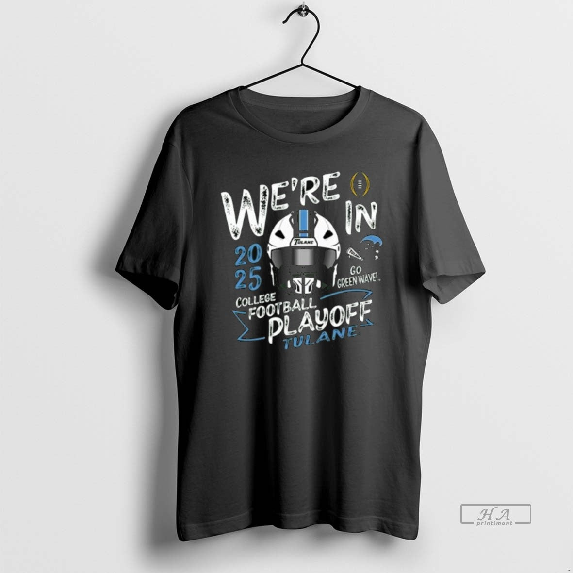 Official Were In Tulane Green Wave Green 2025 Cfp Bound Go Green Wave Long Sleve T-Shirts, Hoodie, Sweatshirt | DripVista.com