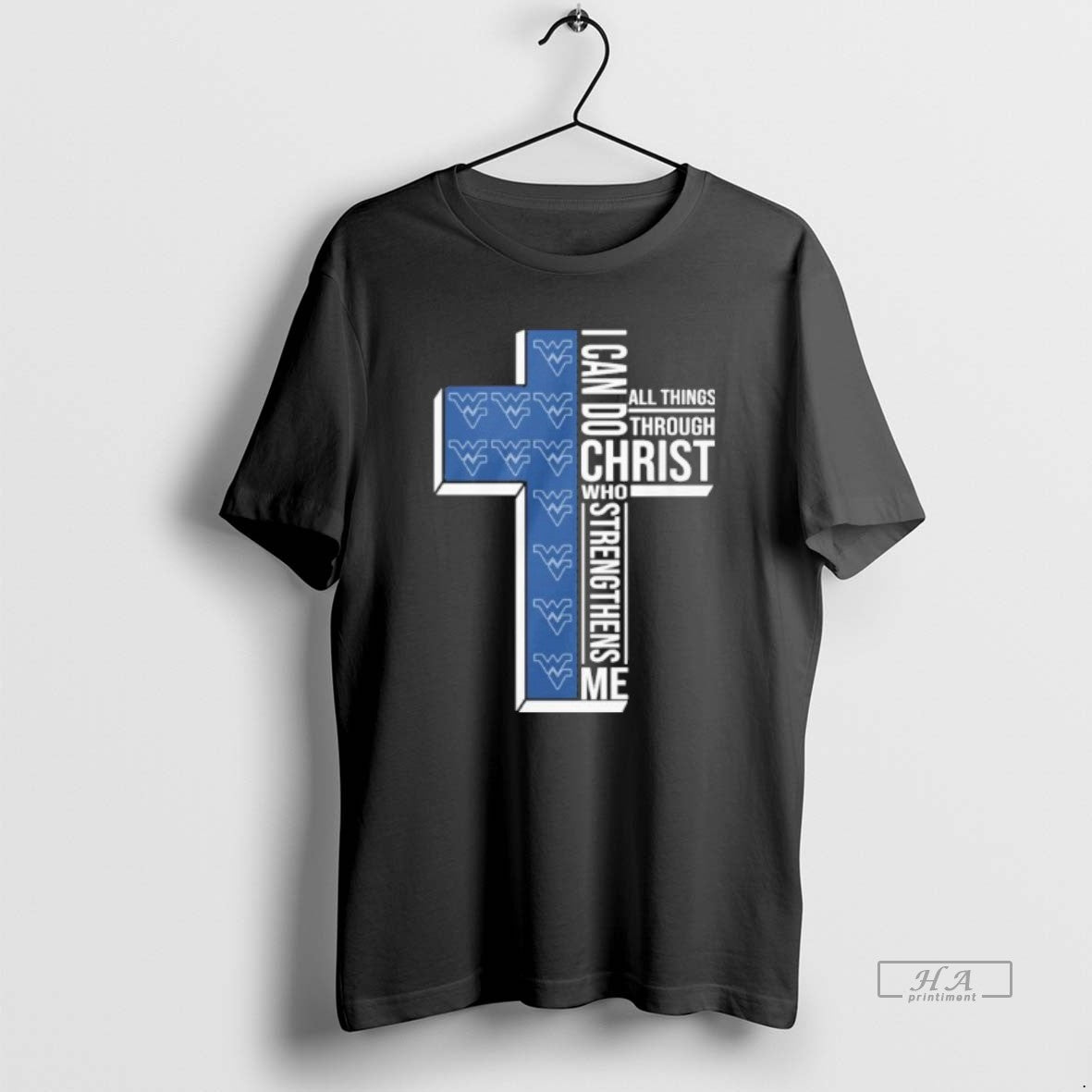 Official West Virginia Basketball Logo I Can Do All Things Through Christ Who Strengthens Me T-Shirts, Hoodie, Sweatshirt