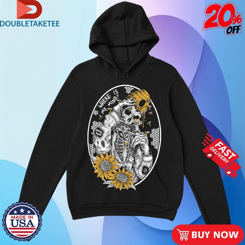 Official Where Is My Mind Bee Flower Shirts