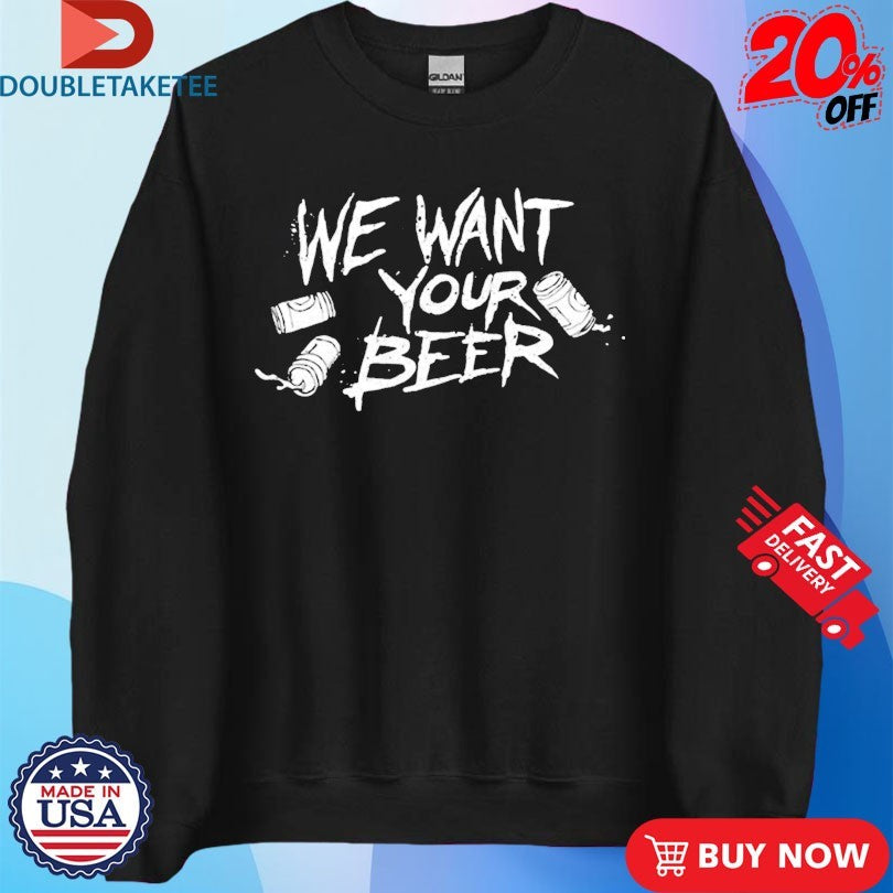 Official Where’s The Pope We Want Your Beer Shirts
